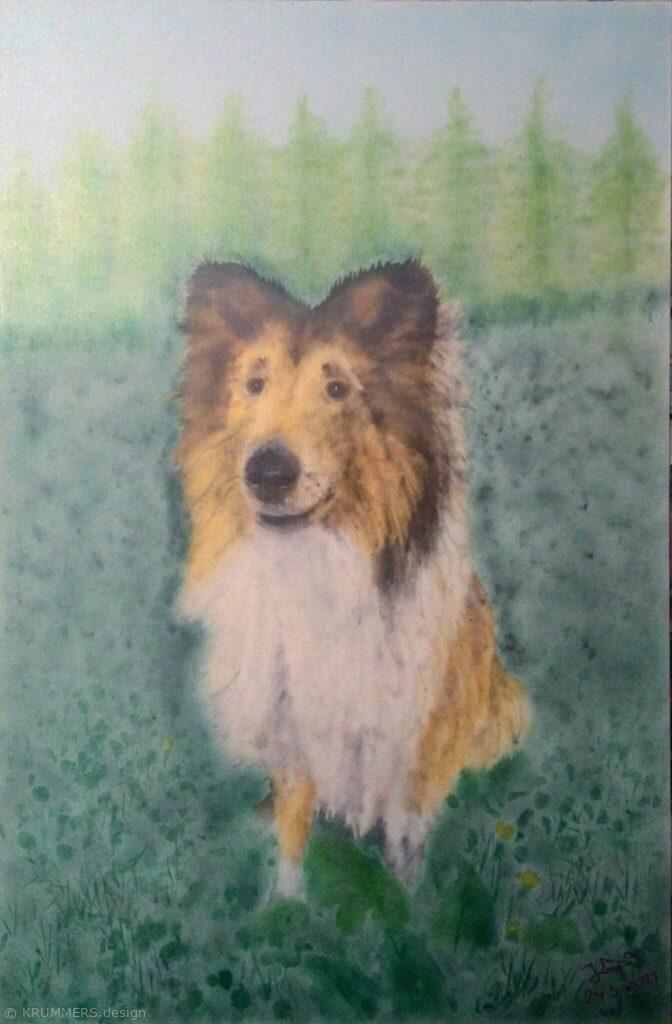 Painted picture Beskydek