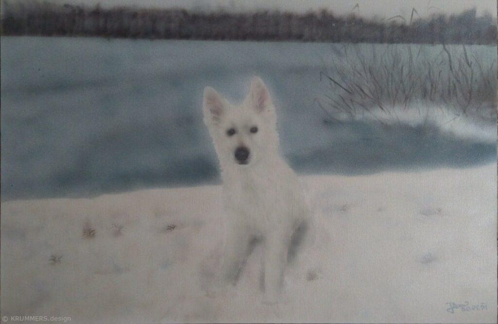Painted picture Fenrisek